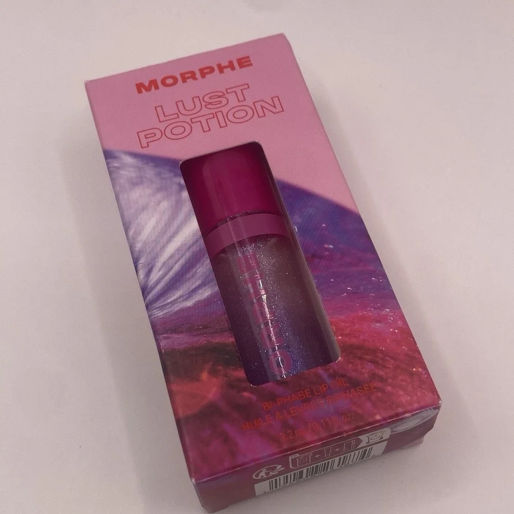 Morphe Lust Potion Bi Phase Lip Oil Gloss Pure Passion‎ 3.2mL / 0.11 fl oz NIB